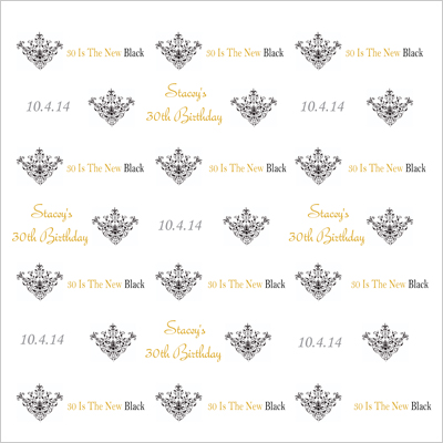 step and repeat design sample